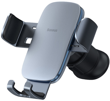 Автотримач для телефона Baseus Gravity Metal Age II Car Mount (Air Outlet Version) Grey (SUJS000013)