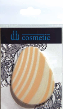 Спонж db Cosmetic №999 прорезиненный Капля полосы Бежевый (8026816899999)