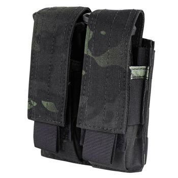 Подсумок для магазинов пистолетных молле Condor Double Pistol Mag Pouch MA23 Crye Precision MultiCam Black