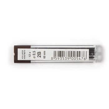 Стержни Koh-I-Noor для механических карандашей 0.5 мм 12 штук (4152.2b)