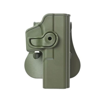 Кобура IMI-Z1010 тактовна полімерна кобура для Glock 17/22/31 (також для Gen.4) Олива (Olive)