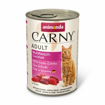 Консерви для кішок Animonda Carny Adult Multi Meat Cocktail 400 г (4017721837187)