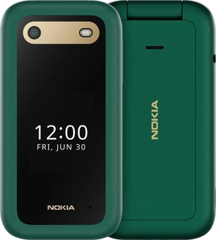 Мобільний телефон Nokia 2660 Flip DualSim Green (197693)