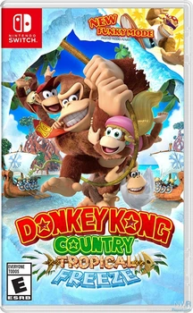 Donkey Kong Country: Tropical Freeze Nintendo Switch (английская версия)