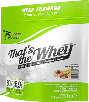 Протеїн Sport Definition Thats The Whey 300 г Полуниця Банан (5902811803878)