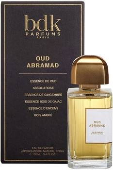 Woda perfumowana unisex BDK Parfums Oud Abramad 100 ml (3760035450047)