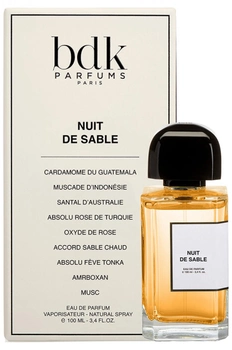 Парфумована вода унісекс BDK Parfums Nuit De Sables 100 мл (3760035450160)