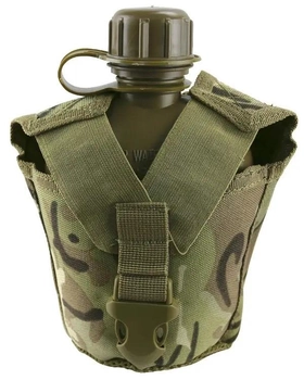Фляга тактическая Kombat UK Tactical Water Bottle 0,95L Мультикам (KB-TWBT-BTP)