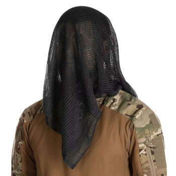 Снайперский Маскирующий шарф-сетка Mil-Tec® Black