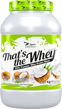 Białko Sport Definition Thats The Whey 2270 g Jar Coconut (5906660497288)