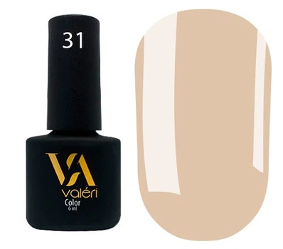 Гель-лак Vaлерi Color 031 Гірчично-бежевий 6 мл