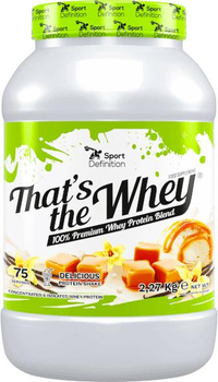 Białko Sport Definition Thats The Whey 2270 g Jar Vanilla Toffee (5906660497325)