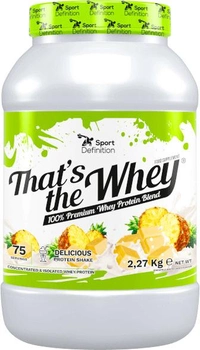Białko Sport Definition Thats The Whey 2270 g Jar White Chocolate Pineapple (5902811801508)