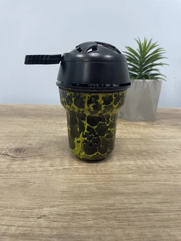 Комплект чаша Solaris Adam yellow + калауд black