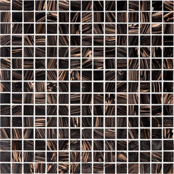 Мозаика Mozaico de LUX K-MOS CBB003 DARK BROWN темно-коричневая за 1 ШТ