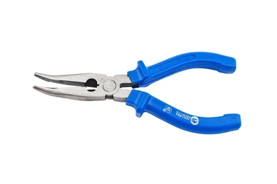 Щипцы удлиненные изогнутые Intertool 200 мм American type (HT-0126)