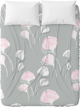 Простынь Home Line Бязь 145х215 см Розовая (173554)