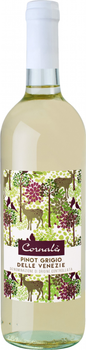 Вино Bennati Cornale Pinot Grigio Delle Venezie DOC біле сухе 0.75 л 11.5% (8002167000468)