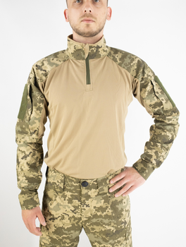 Тактическая рубашка BRAVE UBACS (убакс), пиксель ВСУ, койот, 52