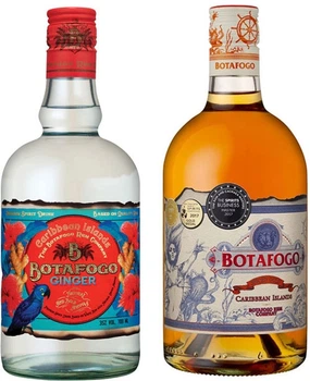 Botafogo Spiced 0.7 л 40% + Ginger 0.7 л 35% (Botafogo Spiced Ginger)