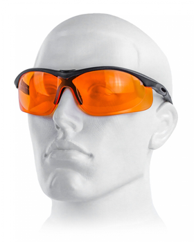Очки Swiss Eye Lancer баллистические оранжевое стекло Тактические военные очки