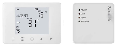 Программируемый термостат отопления Tuya Wi-Fi (HS081560)