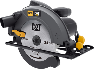 Циркулярная сетевая пила CAT DX59 185 мм