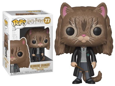 Фигурка Funko Pop Фанко Поп Hermione Granger as Cat Гермиона Грейнджер в роли кота Гарри Поттер 10 см HP H 77