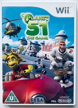 Planet 51 The Game, Б/В,&nbsp;англійська версія - диск Nintendo Wii