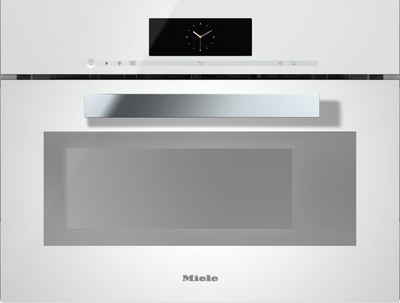 Парова шафа з функцією НВЧ DGM 6800 діамантово-білий Miele Б/В