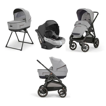 Дитяча універсальна коляска 3 в 1 Inglesina Aptica XT (автокрісло Darwin i-Size) Horizon Grey