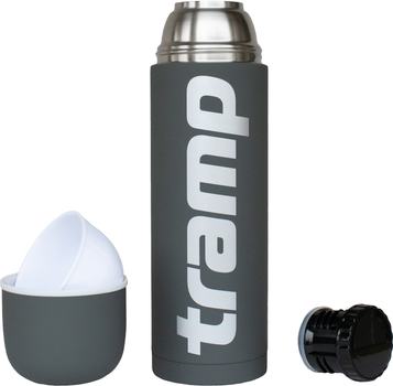 Термос Tramp Soft Touch 1.2 л Серый (UTRC-110-grey)