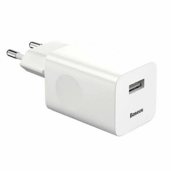Зарядний пристрій Baseus Charging USB-A 24W White (CCALL-BX02)