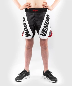 Детские шорты Venum Bandit Fightshorts Black Grey (VENUM-03772-109-10)
