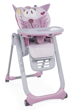 Стільчик для годування Chicco Polly 2 Start Miss Pink