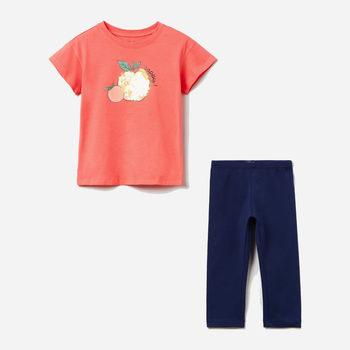 Garnitur dziecięcy (t-shirt + legginsy) OVS 1785725 140 cm Niebieski (8057274831986)