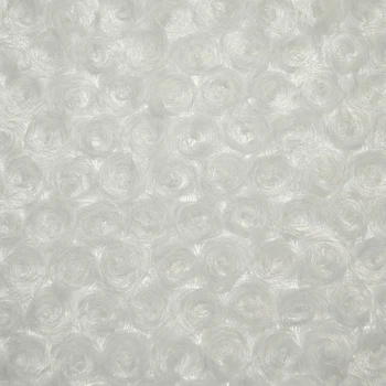 Мех искусственный молочный "розочки" ш.160 (21326.002)