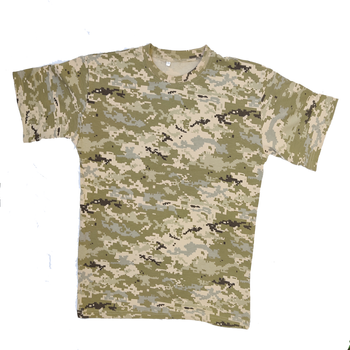 Військова чоловіча футболка піксель ЗСУ літня 48 (М)