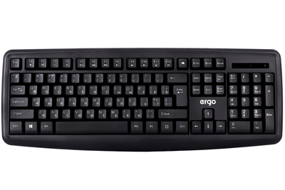 Клавіатура дротова Ergo K-260 USB Black