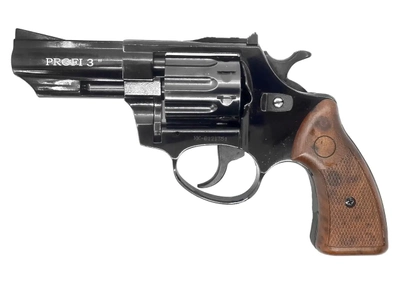 Револьвер под патрон Флобера Profi 3" черный Magic Wood з Кобурою