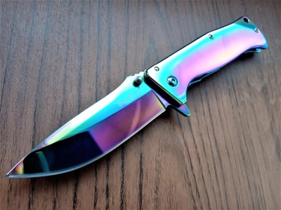 Нож складной, полуавтоматический Gradient WK 06127