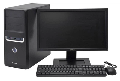 Компьютер в сборе, Core i5 4460, до 3.40 гГц, RAM 16 ГБ, HDD 500 ГБ, видео 1 ГБ, монитор 22" Б/У