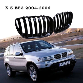 Решетки радиатора (ноздри) bmw х5 е53 (2004-2006)