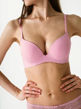 Бюстгальтер push-up формована чашка Luna L1503A0 Viola 70B Рожевий '6908315031228