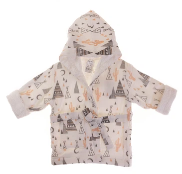 Халат Bibaby Кремовый 92 см 66265 (513678)