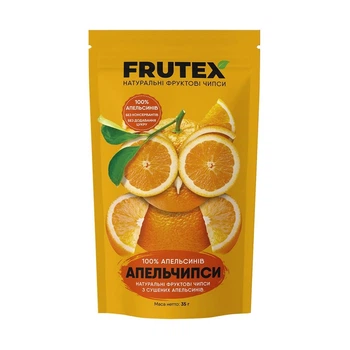 Фруктовые чипсы Апельчипсы Frutex 35г х 2 шт.