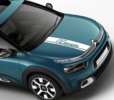 Полосы на капот ARB 3D TUNING STUDIO Ситроен Citroen C4 Cactus W 980х150х0.060мм