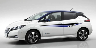 Полосы на авто ARB 3D TUNING STUDIO Nissan Leaf Blue 1380х500х0.15мм