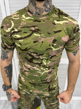 Тактическая футболка военного стиля из инновационного материала Multicam L