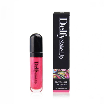 Блиск для губ для надання об'єму Delfy Professional 3D Volume Lip Gloss Гербер Дейзі 7 мл (5060465710994)
